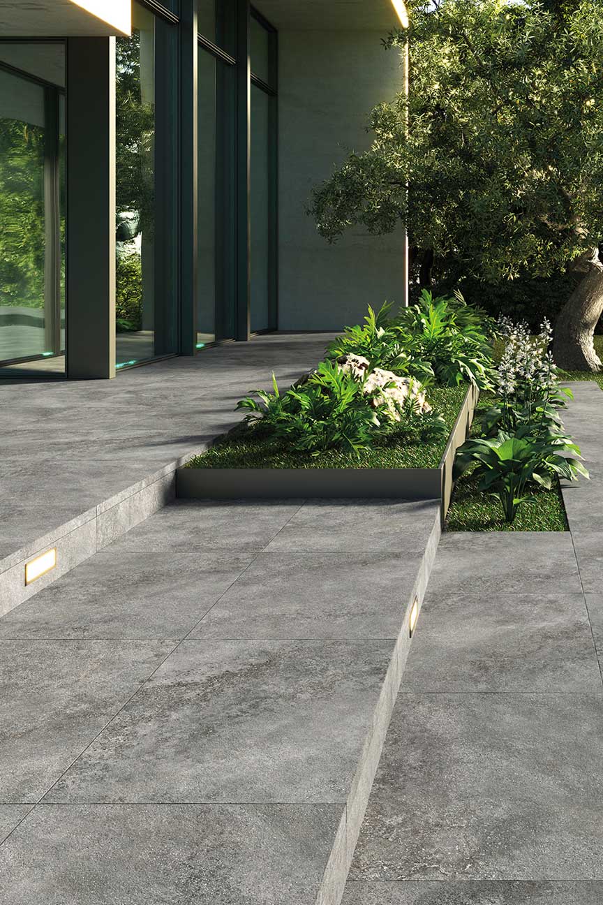 Athens Graphite 20mm Outdoor Tiles